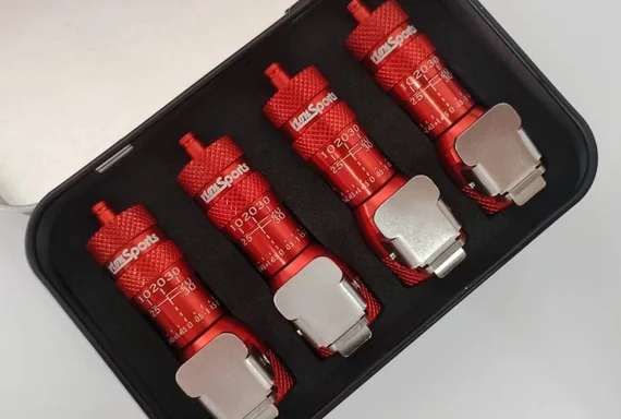Quick Connect tire deflator factory set to 20psi