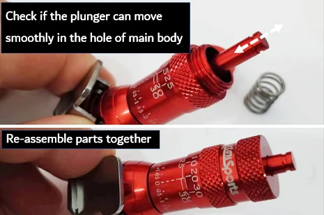 Maintenance - reassemble and test