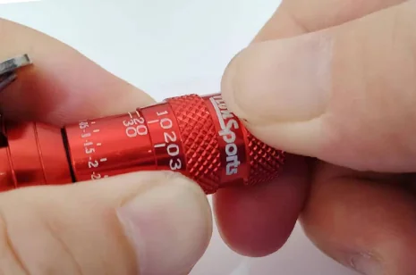 Step 1 - tighten the locking cap